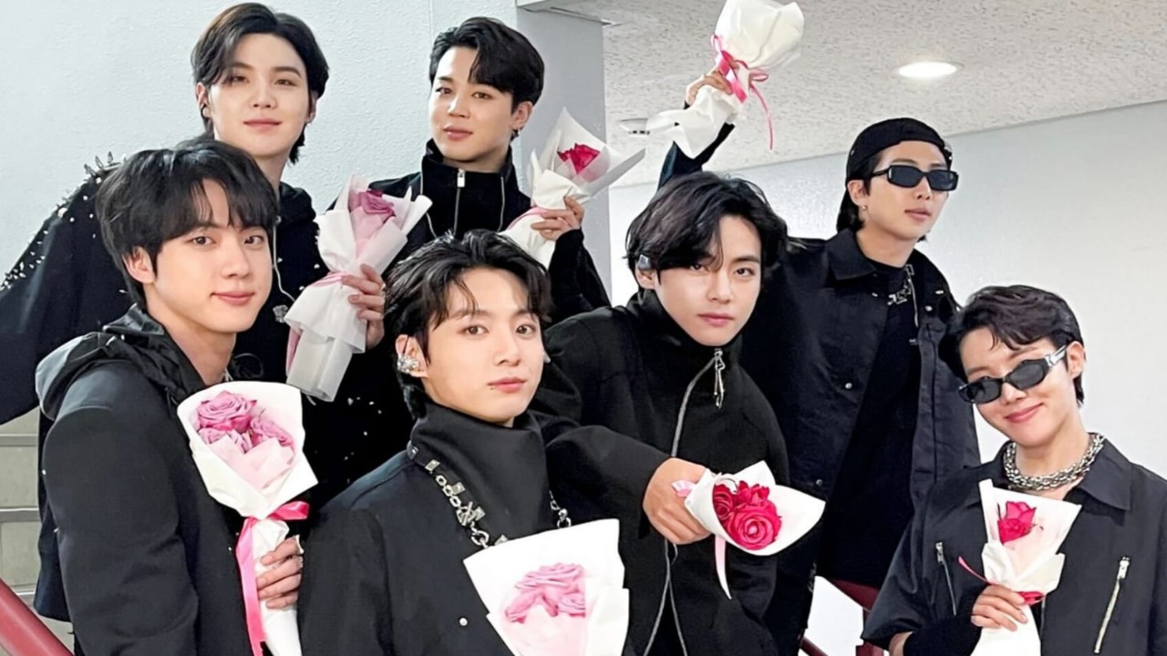 BTS: Courtesy of BTS twitter BTS: Courtesy of BTS twitter