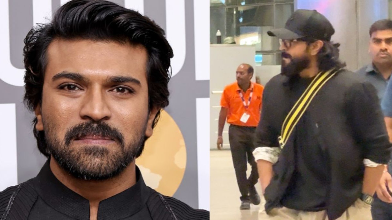 Watch: Ram Charan flaunts his RUGGED long hair look as he returns to Hyderabad after vacation (PC: Getty Images, Kamlesh Nand) Watch: Ram Charan flaunts his RUGGED long hair look as he returns to Hyderabad after vacation