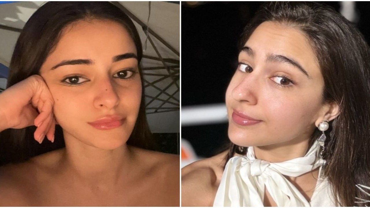 Picture credit: Sara Ali Khan/ Ananya Panday/ Instagram When Ananya Panday confessed Sara Ali Khan ‘threatened’ to beat her for a boy