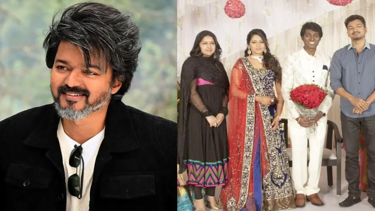 Who is Thalapathy Vijay's wife Sangeetha Sornalingam? All about London-born Sri Lankan Tamil and their love story (PC: Actor Vijay IG, X) Who is Thalapathy Vijay's wife Sangeetha Sornalingam? All about London-born Sri Lankan Tamil and their love story