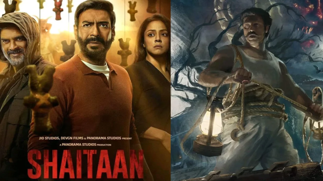 Shaitaan and Tumbbad are among the most eerie and thrilling Hindi movies streaming on OTT (Credit: Panorama Films, Colour Yellow) Ajay Devgn, Sohum Shah