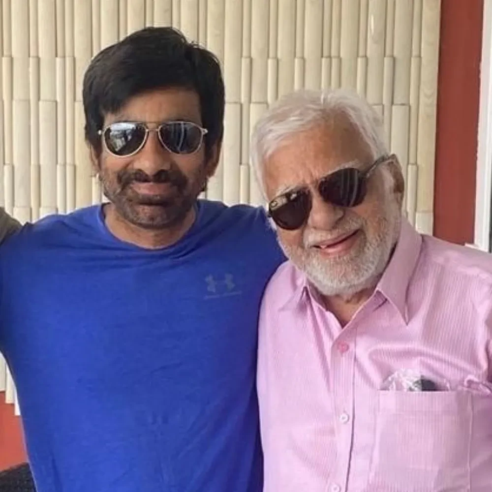 Ravi Teja’s father Bhupathiraju Rajagopal Raju passes away at 90, Chiranjeevi mourns sharing heartfelt memory