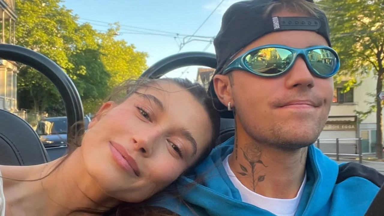 Hailey Bieber and Justin Bieber via Instagram Instagram