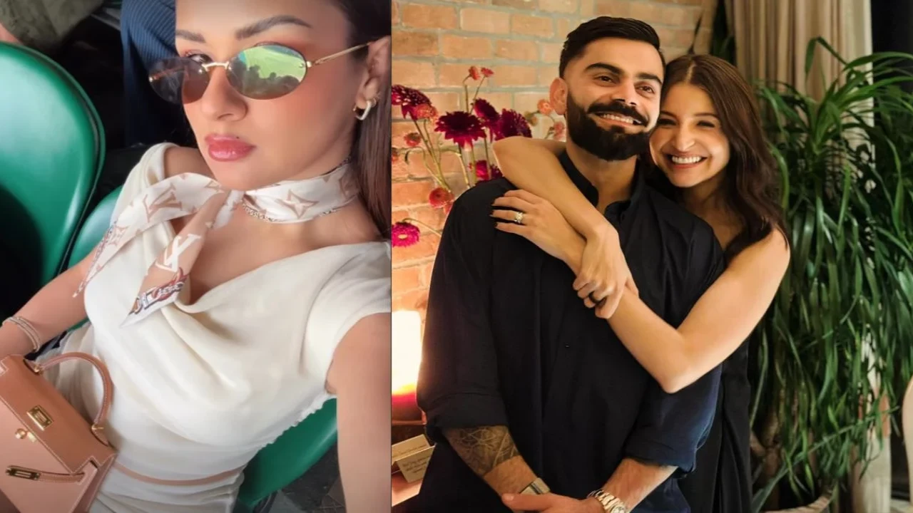 Avneet Kaur (via her instagram Story), Virat Kohli & Anushka Sharma (via his Instagram) Avneet Kaur (via her instagram Story), Virat Kohli & Anushka Sharma (via his Instagram)