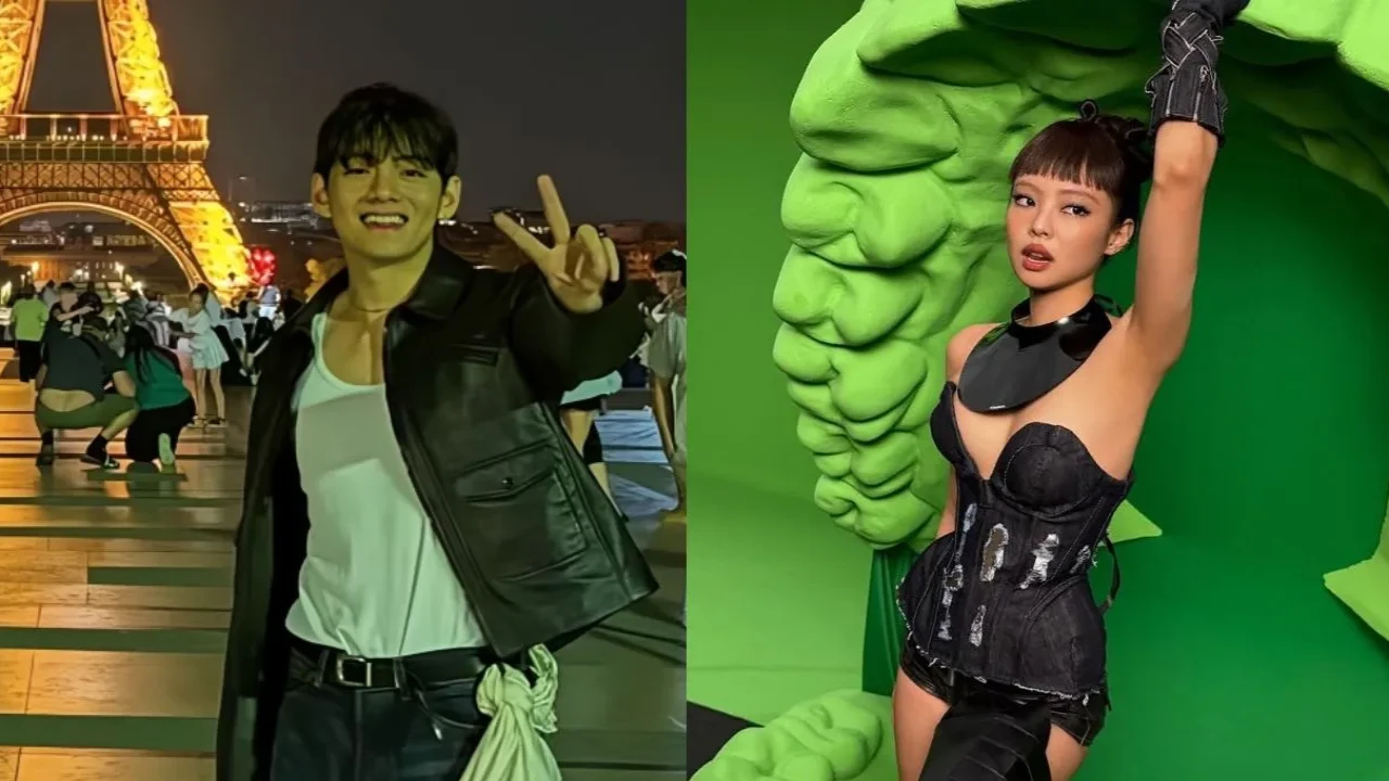 V, Jennie: courtesy of V's Instagram, Jennie's Instagram V, Jennie: courtesy of V's Instagram, Jennie's Instagram
