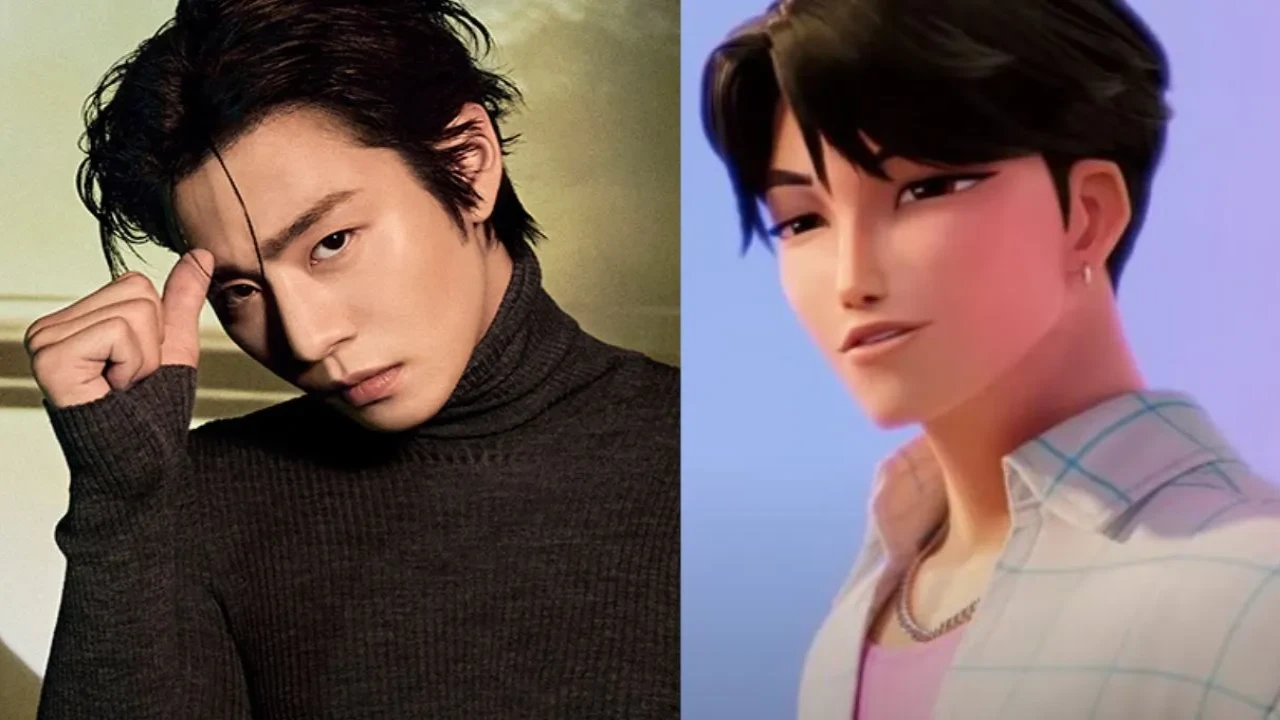 Ahn Hyo Seop, KPop Demon Hunters' Jinu: courtesy of The Present Company, Netflix