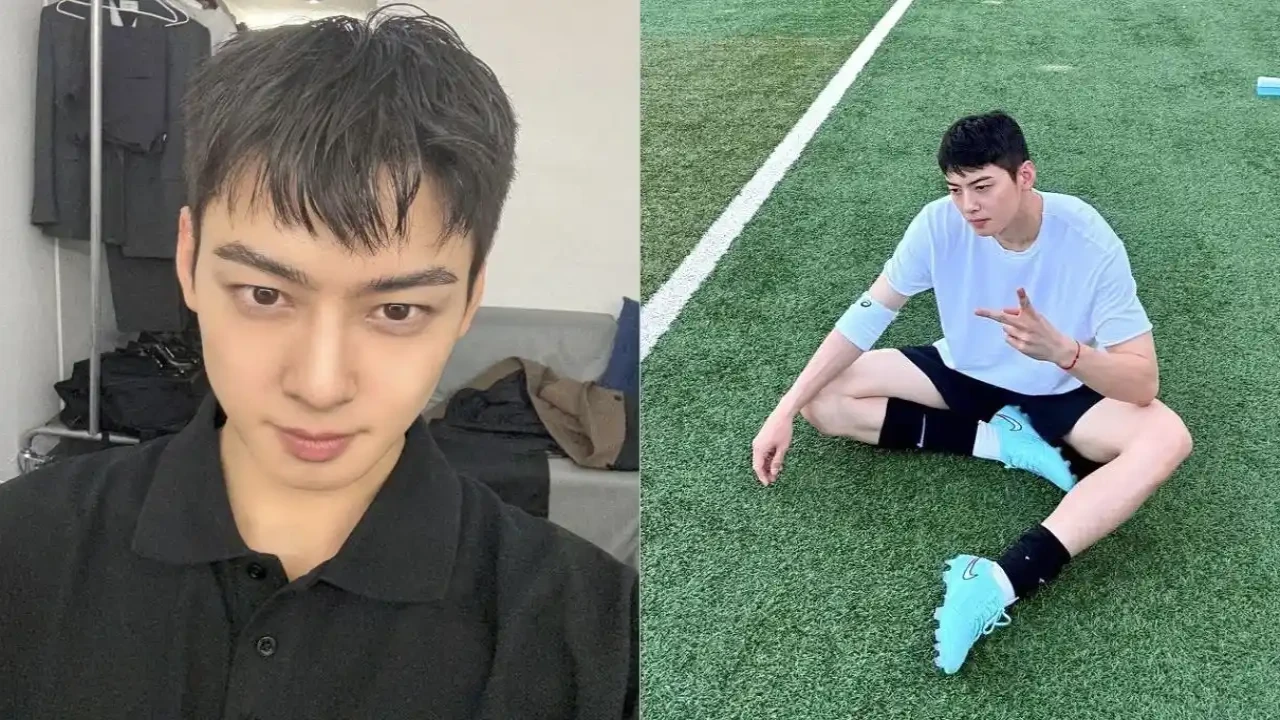 Cha Eun Woo: courtesy of Cha Eun Woo's Instagram Cha Eun Woo: courtesy of Cha Eun Woo's Instagram