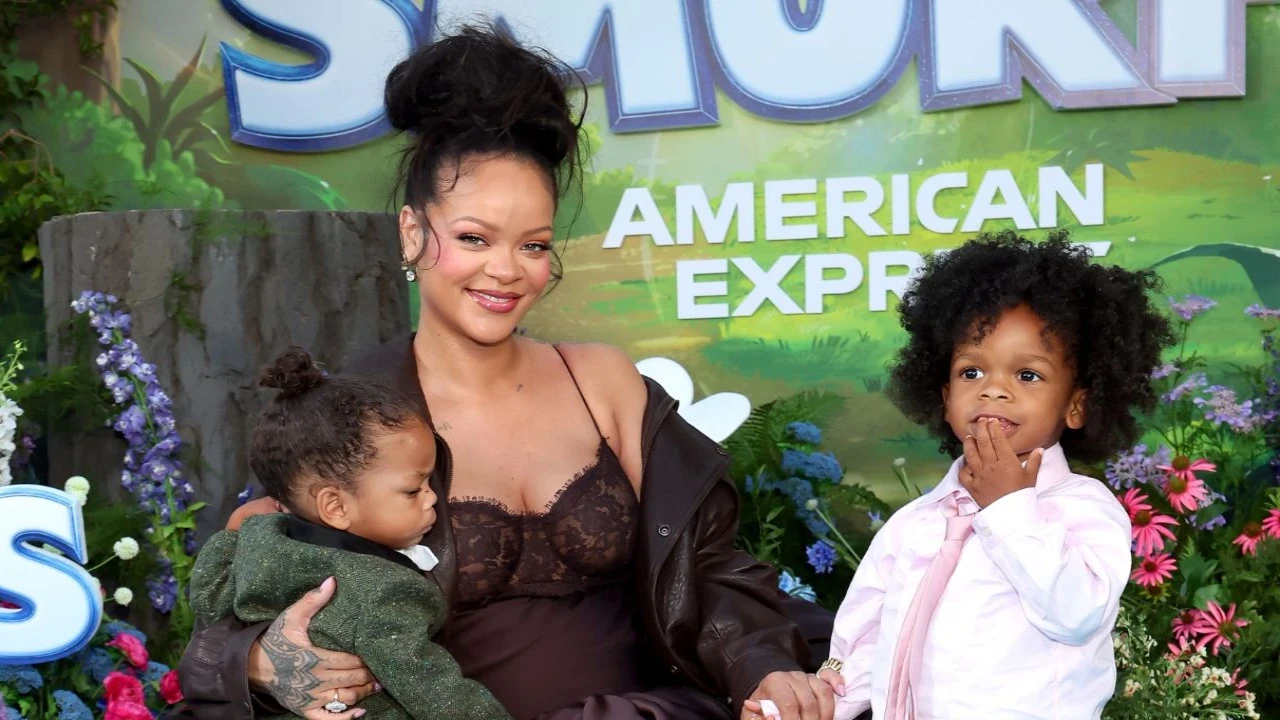 Rihanna with RZA and Riot Rose (via Getty Images) (Image Courtesy: Getty Images)