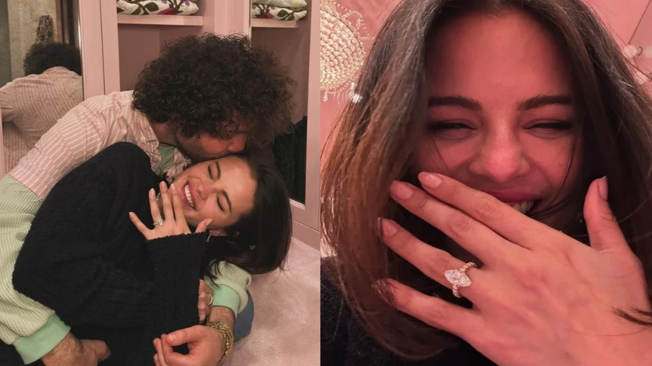 Benny Blanco and Selena Gomez: courtesy of Selena Gomez's Instagram