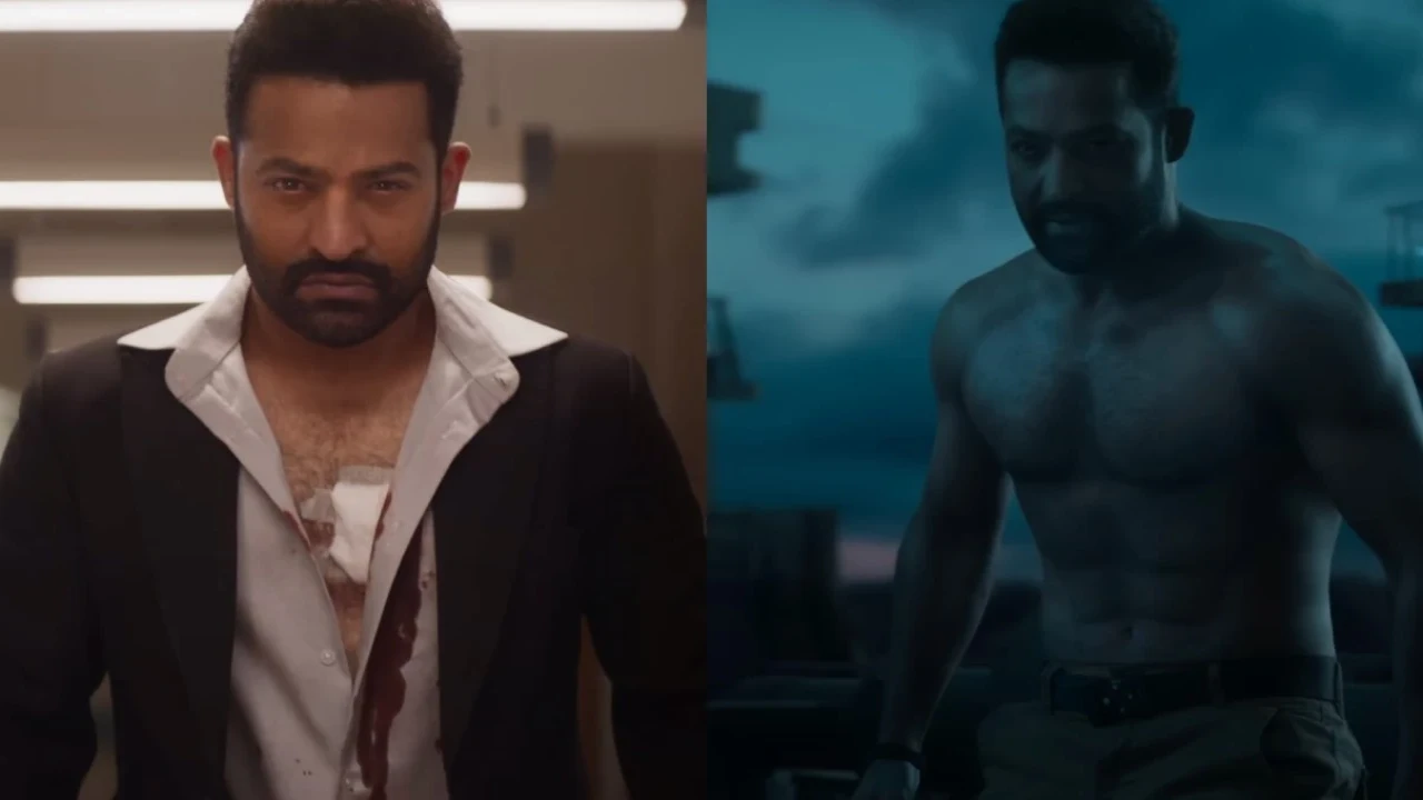 War 2: Jr NTR fans can’t keep calm as they react to his 6-pack abs transformation in trailer War 2: Jr NTR fans can’t keep calm as they react to his 6-pack abs transformation in trailer