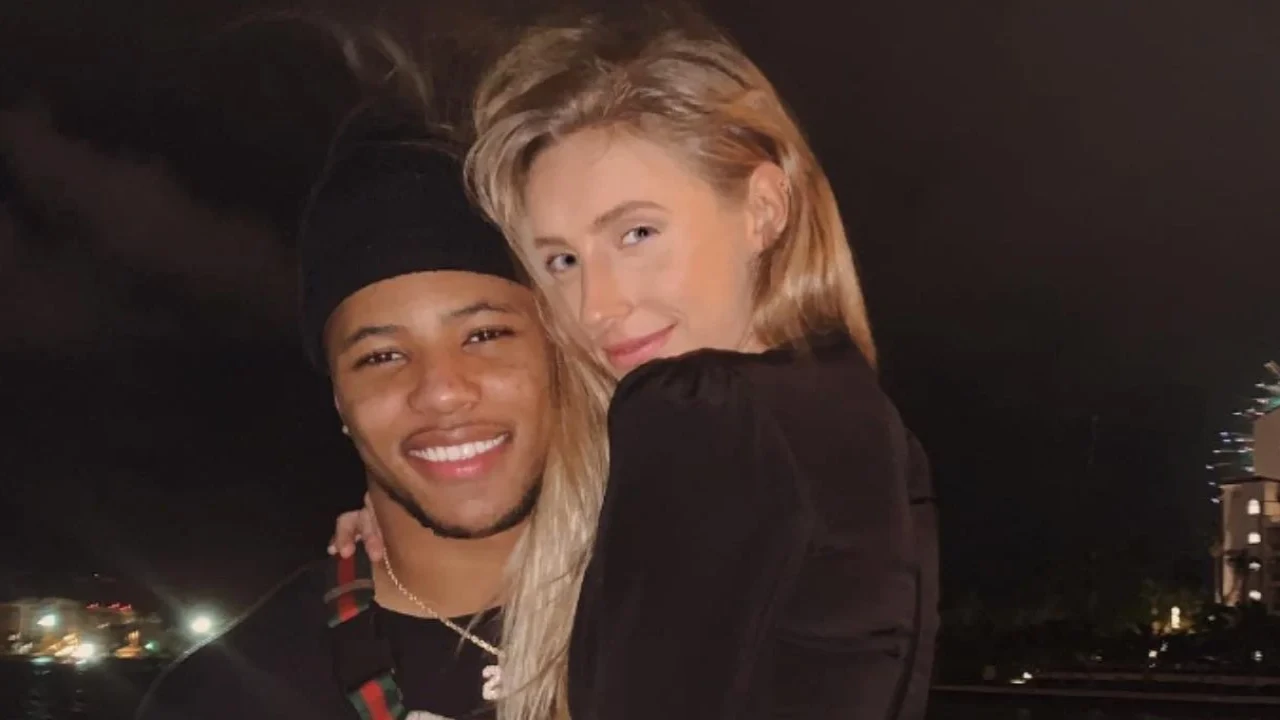 Saquon Barkley & Anna Congdon (via Instagram) Saquon Barkley & Anna Congdon (via Instagram)