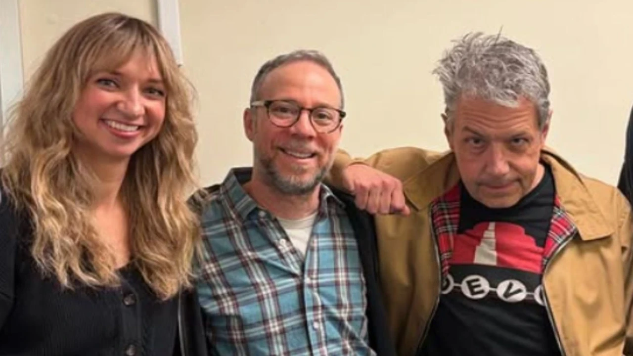 Lauren Lapkus and Kevin Sussman and John Ross Bowie (via Instagram/John Ross Bowie) (Image Courtesy: Instagram)
