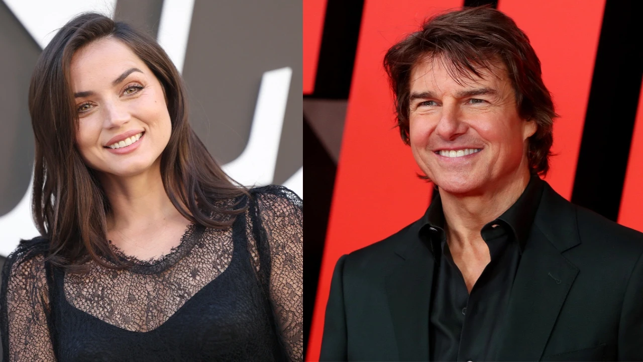 Ana de Armas and Tom Cruise via Getty Images Getty Images