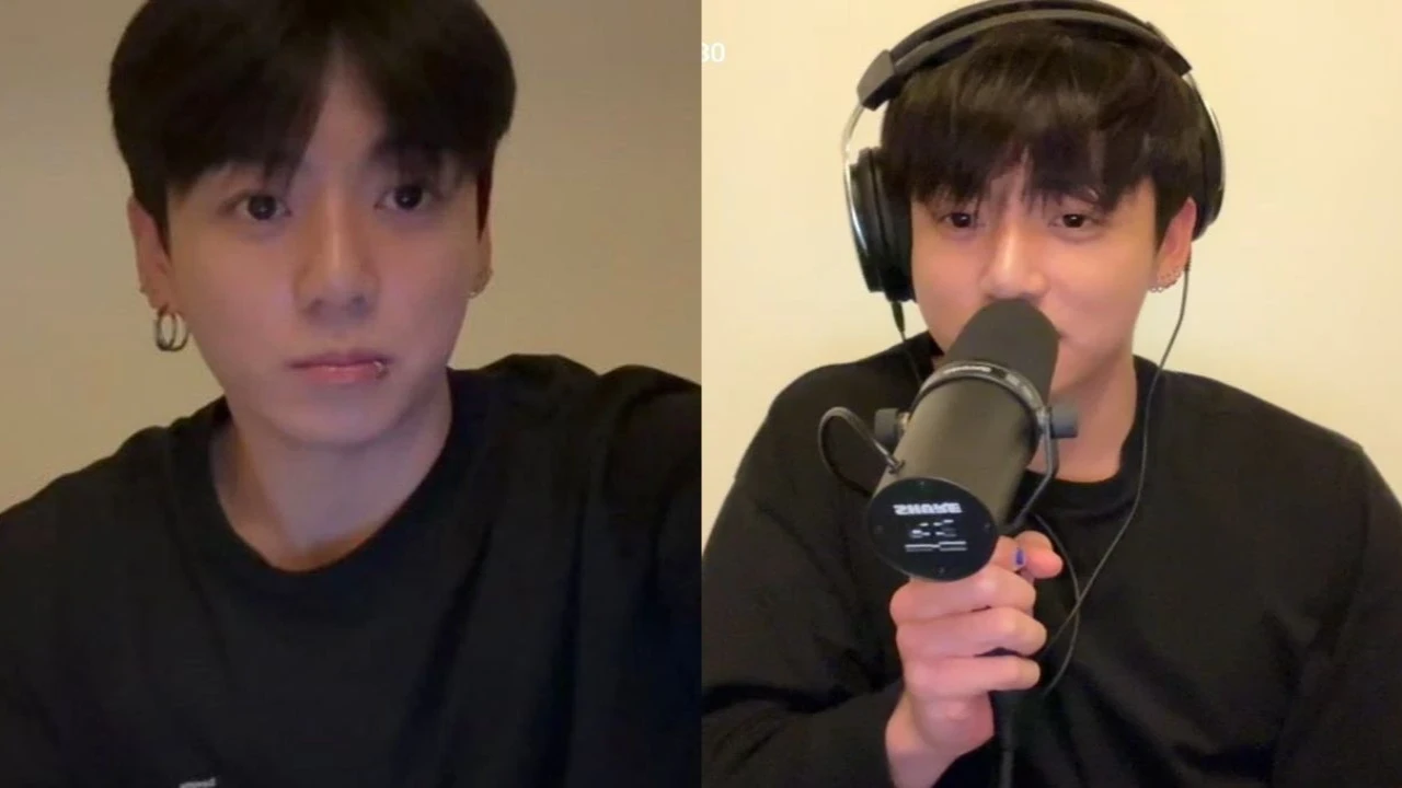 Jungkook: Courtesy of BTS' Weverse