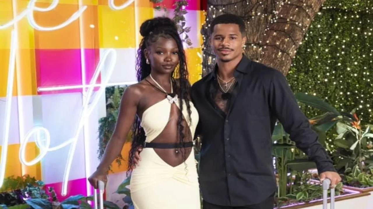 Chelley Bissainthe & Ace Greene (via Love Island USA Instagram)