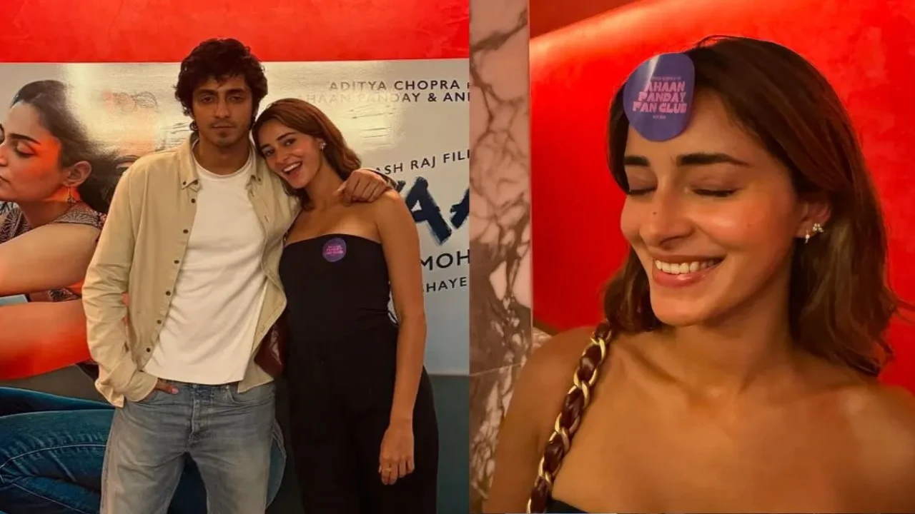 Ahaan Panday, Ananya Panday