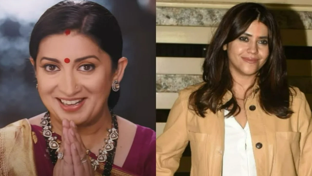 Smriti Irani recalls what makers did for her during pregnancy (Pic Credit: Star Plus Instagram, Pinkvilla) Smriti Irani
