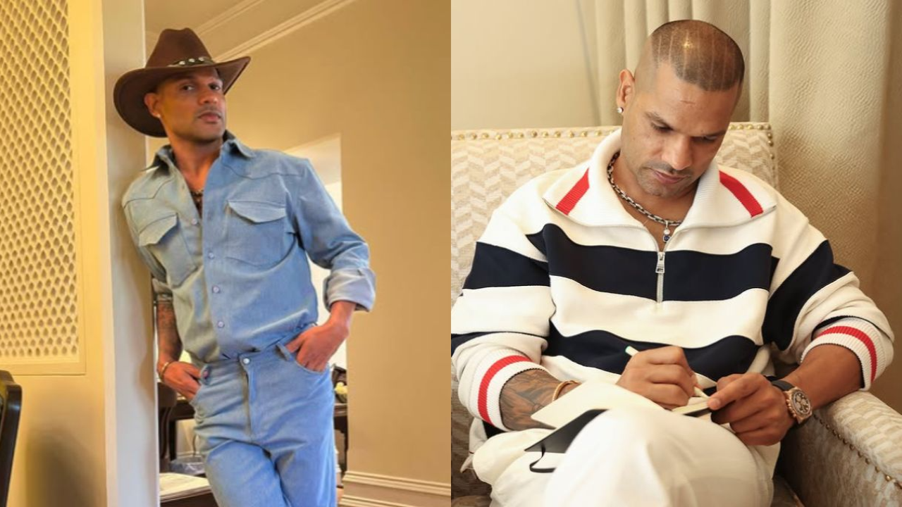Shkhar Dhawan (via Instagram) Shkhar Dhawan (via Instagram)