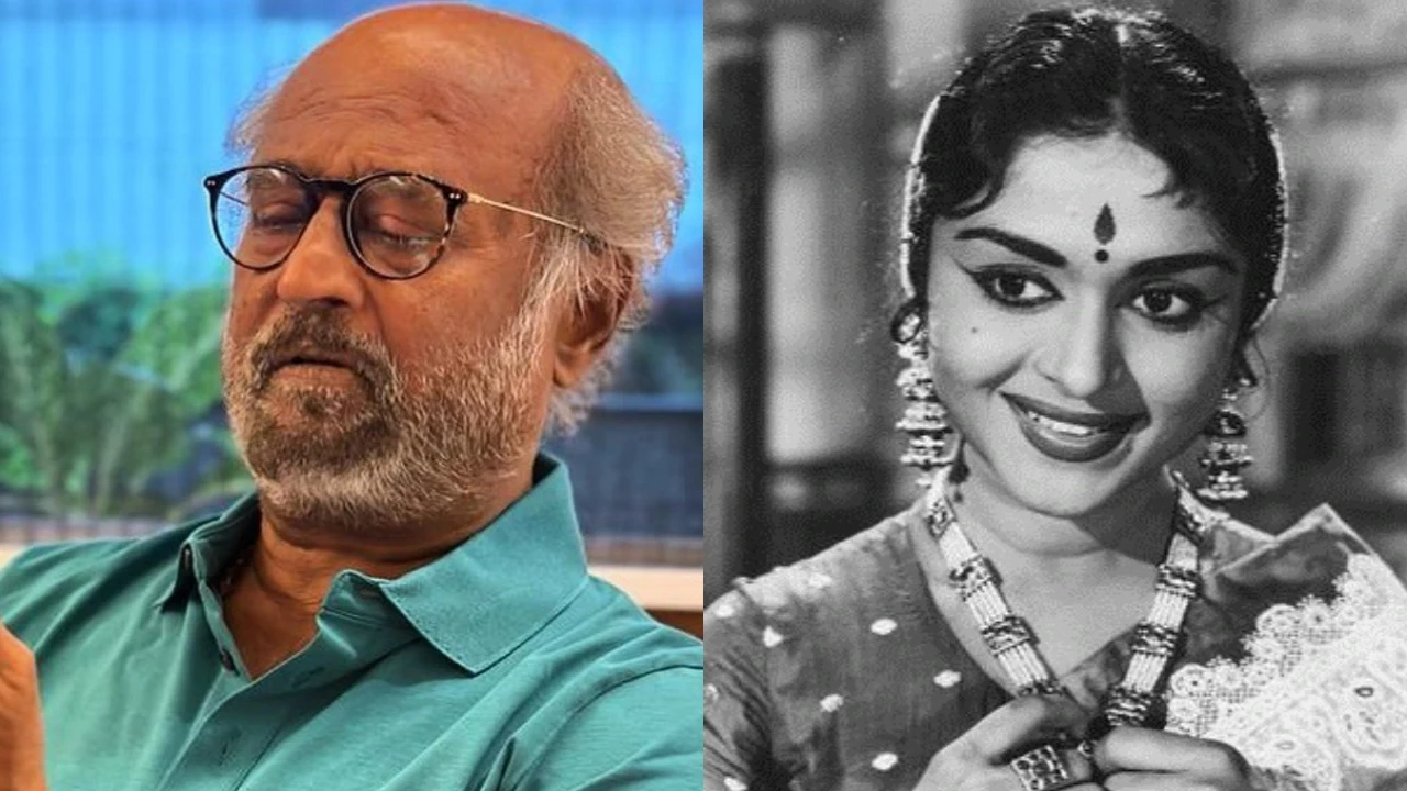 Saroja Devi demise: Rajinikanth pens touching note over veteran star's passing (PC: Aishwaryaa Rajinikanth, IG/IMDb) Saroja Devi demise: Rajinikanth pens touching note over veteran star's passing