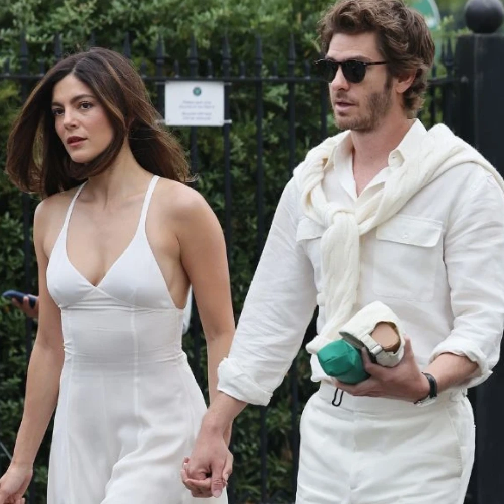 Monica Barbaro and Andrew Garfield Go Full Steam on PDA During Wimbledon Tennis Game Appearance, PICS