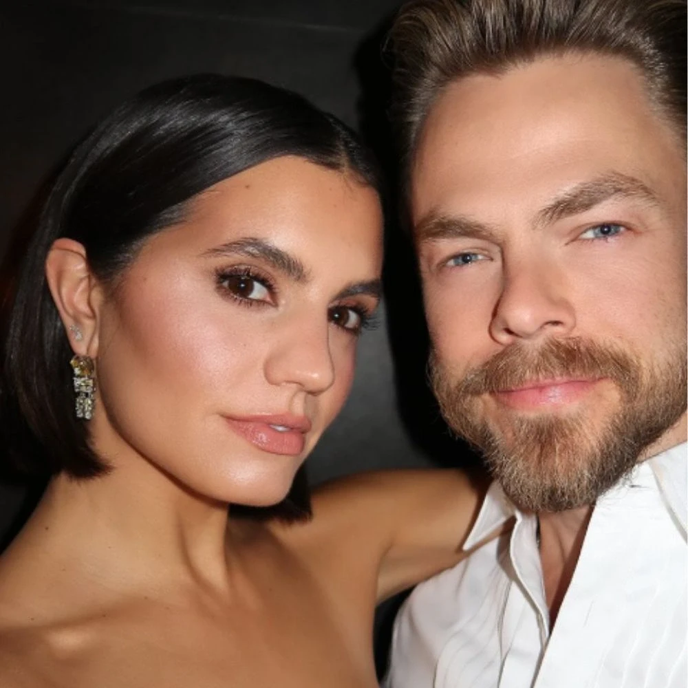 Derek Hough’s 3-Word Baby Caption Melts Hearts as He and Hayley Erbert Expect First Child; See Here