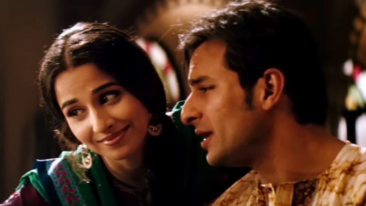 Parineeta Re-Release Date anounced. Picture courtesy: Zee Music Company/YouTube Parineeta Re-Release Date: Vidya Balan and Saif Ali Khan's movie to arrive in cinemas again in 8k restored version