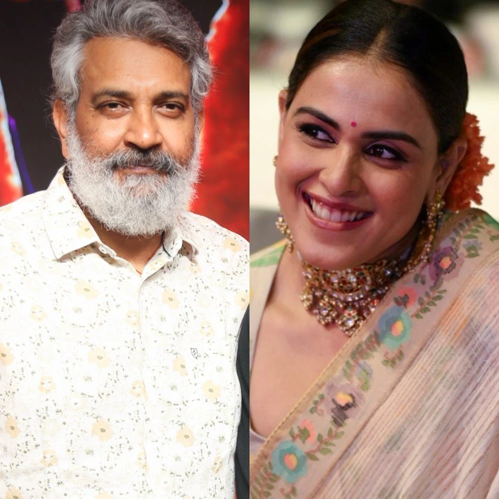 SS Rajamouli reacts to Genelia Deshmukh's return to Telugu cinema with Junior: 'You've frozen in...'