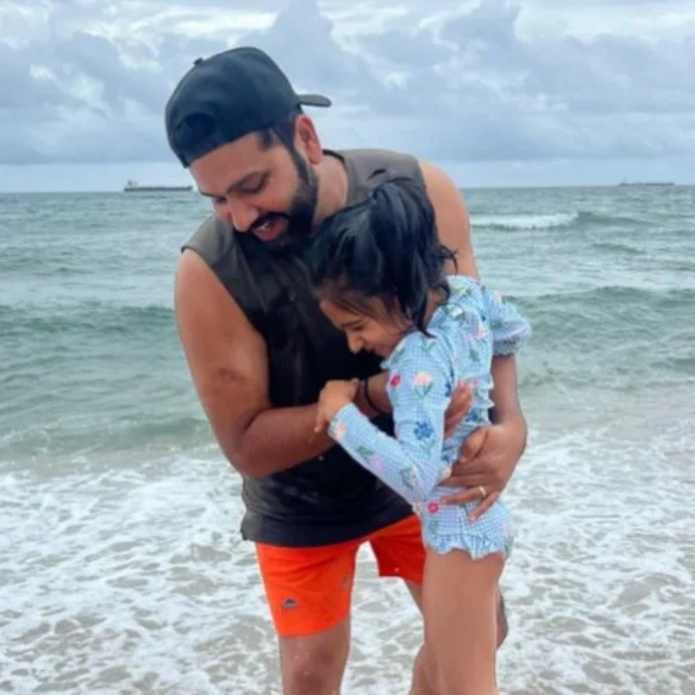 5 Pics: From ODIs to diaper duty, Rohit Sharma proves why he's a champion on and off the field