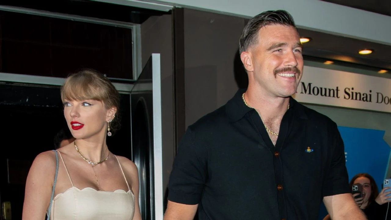 Taylor Swift and Travis Kelce (via Getty Images) (Image Courtesy: Getty Images)