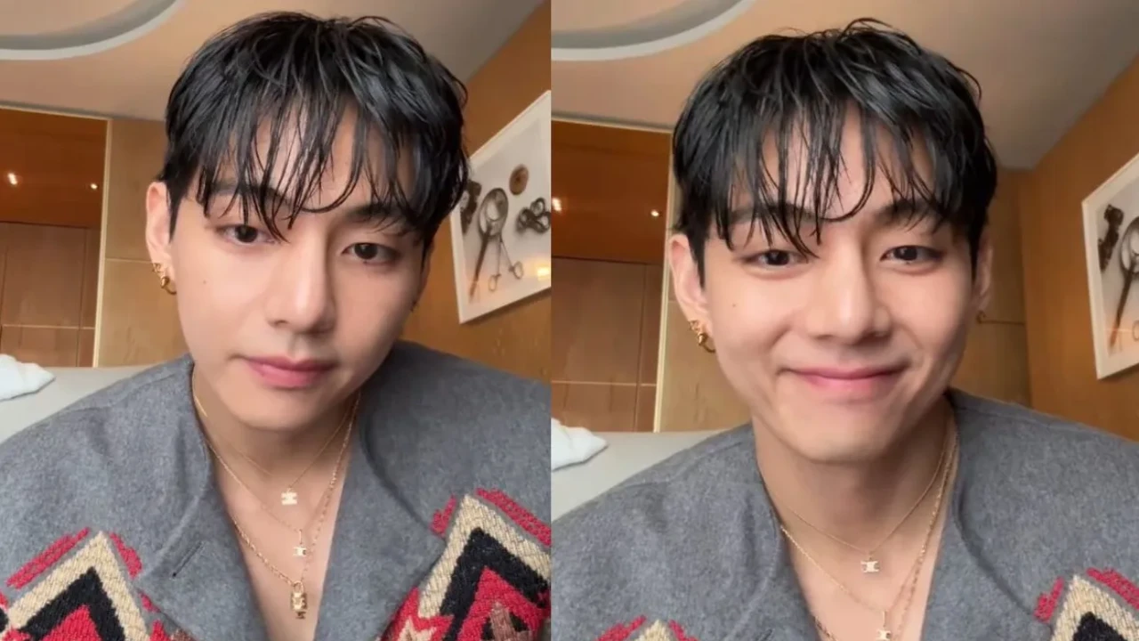 V: courtesy of BTS' Weverse V: courtesy of BTS' Weverse