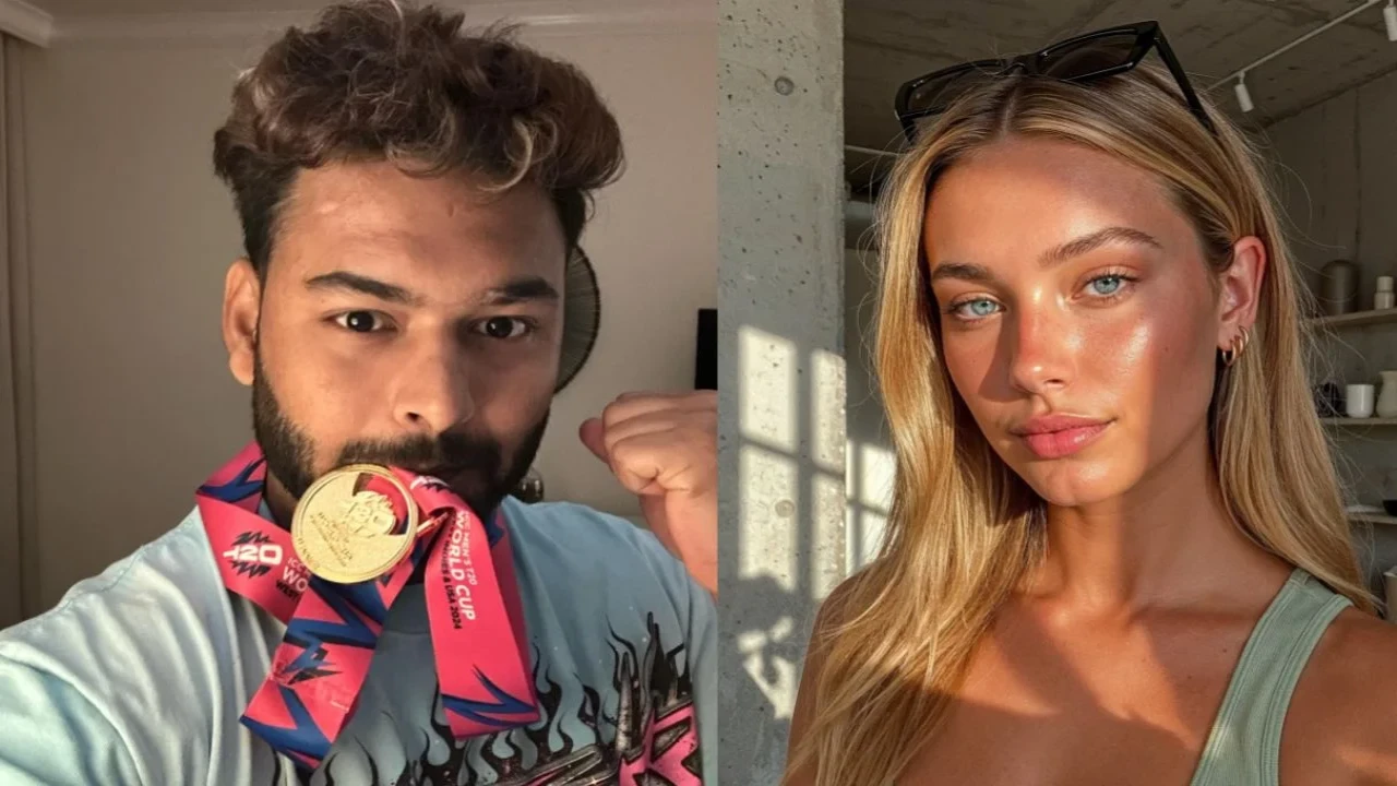 Rishabh Pant, AI influencer Mia Zelu (via Instagram) Rishabh Pant, AI influencer Mia Zelu (via Instagram)