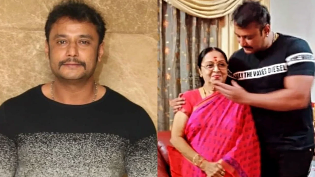 Darshan pens emotional note as he offers condolences to Saroja Devi (PC: Darshan Thoogudeepa, IG) Darshan pens emotional note as he offers condolences to Saroja Devi