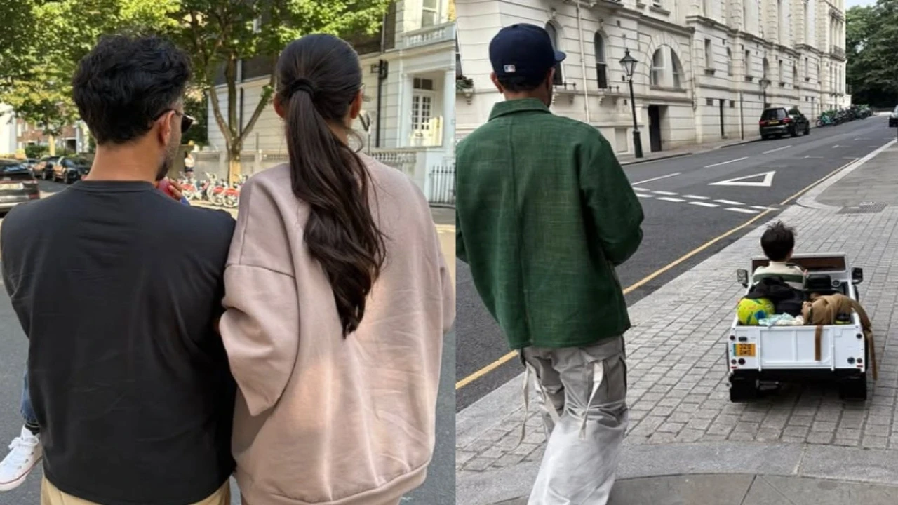 4 Pics: Sonam Kapoor showers birthday love on hubby Anand Ahuja. Picture credits: Sonam Kapoor/Instagram 4 PICS: Sonam Kapoor showers birthday love on hubby Anand Ahuja, shares unseen moments with son Vayu