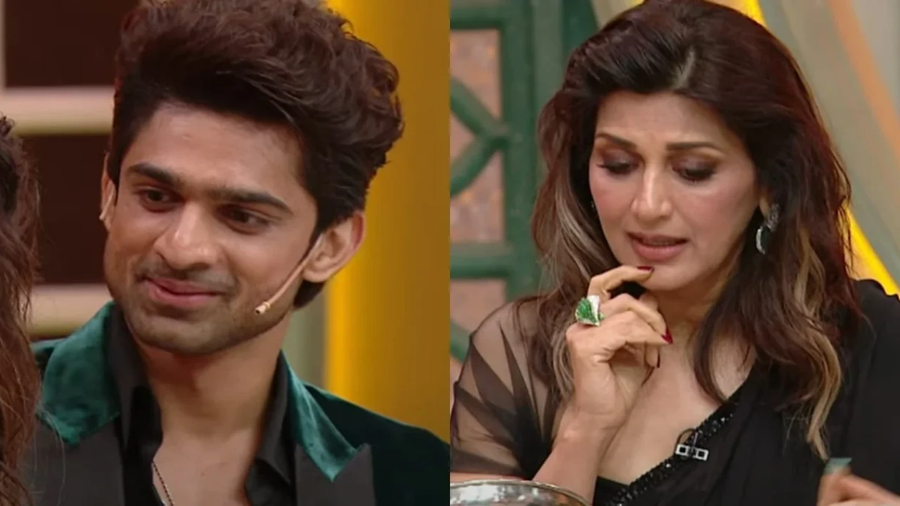 Abhishek Kumar shocked after Sonali Bendre requests him to do THIS (Pic Credit: Colors TV Instagram) Abhishek Kumar, Sonali Bendre