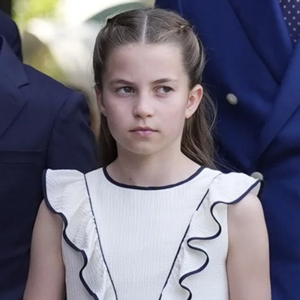 10-year-old Princess Charlotte mirrors style worn by Kate Middleton in 2022, bracelet with 'royal green' gem has a story