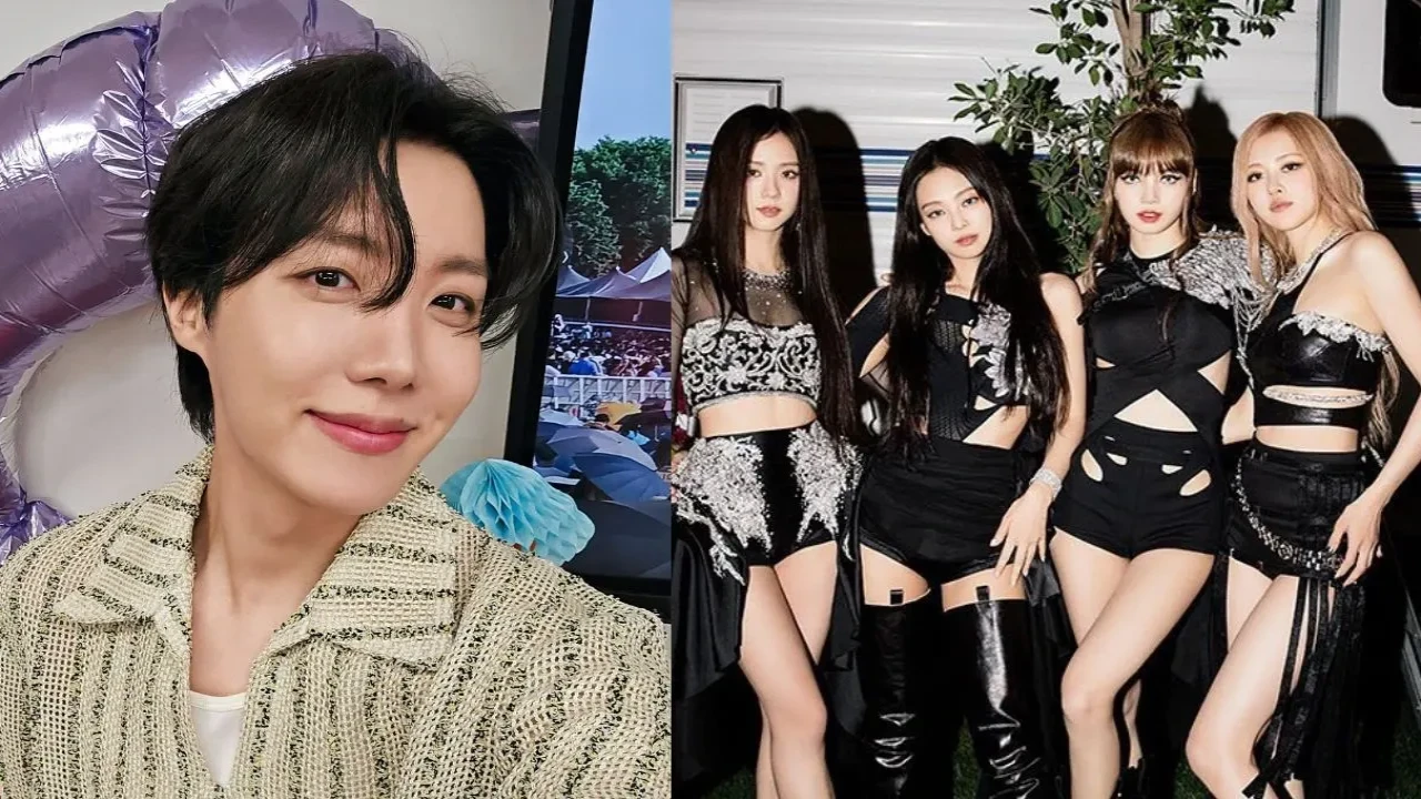 BTS' J-Hope: courtesy of BTS' X, BLACKPINK: courtesy of BLACKPINK's Instagram BTS' J-Hope: courtesy of BTS' X, BLACKPINK: courtesy of BLACKPINK's Instagram