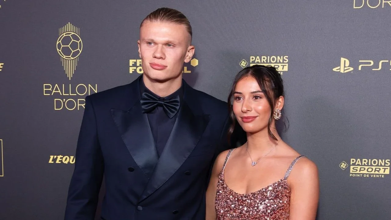 Erling Haaland & Isabel Haugseng Johansen (via Getty Images) Erling Haaland & Isabel Haugseng Johansen (via Getty Images)