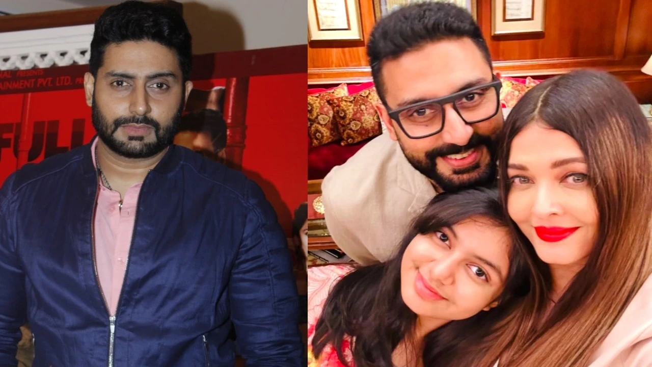 Abhishek Bachchan says daughter Aaradhya is turning into a wonderful lady (Picture credit: Aishwarya Rai Bachchan Instagram/ Pinkvilla) Abhishek Bachchan says daughter Aaradhya is turning into a wonderful lady because of wife Aishwarya Rai: ‘She does the heavy lifting…’