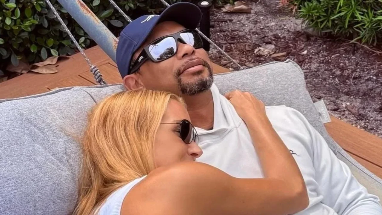 Tiger Woods & Vanessa Trump (via Instagram)
