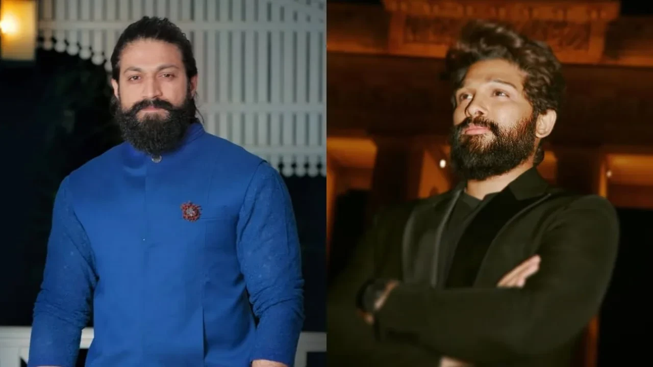 Watch: Yash flaunts his dapper look at Mumbai airport while Allu Arjun avoids posing for paparazzi (PC: Varinder) Watch: Yash flaunts his dapper look at Mumbai airport while Allu Arjun avoids posing for paparazzi