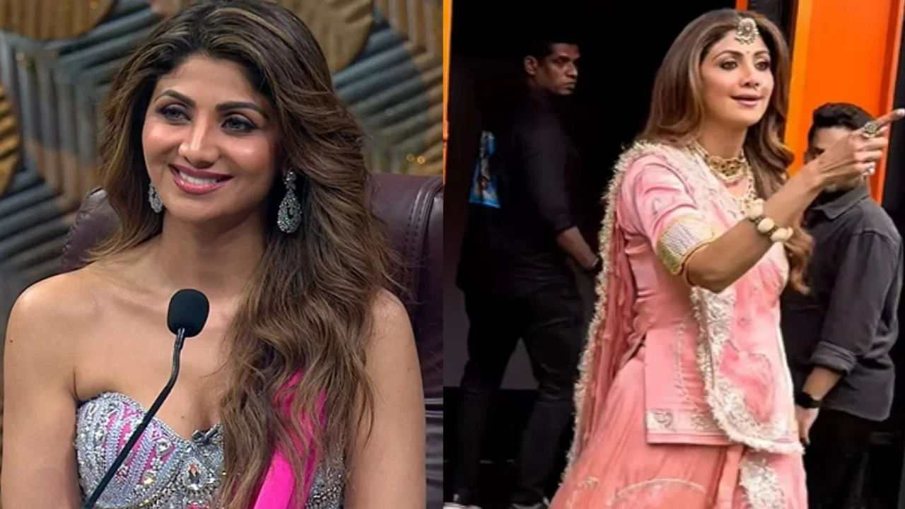 Shilpa Shetty scolds pap (Pic Credit: Zee TV, Pinkvilla) Shilpa Shetty