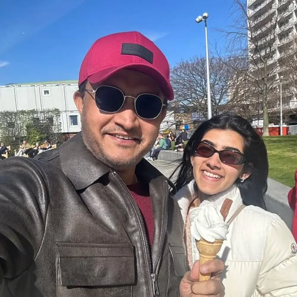 Meet Sourav Ganguly’s 23-year-old daughter Sana, UCL alumni and trained classical dancer who earns lakhs as consultant