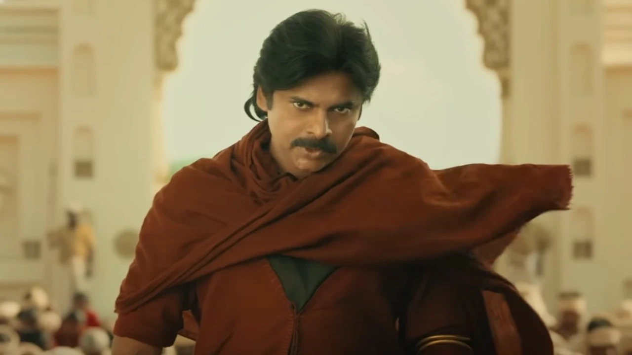 Hari Hara Veera Mallu box office. Picture courtesy: Mega Surya Production/YouTube Box Office: Hari Hara Veera Mallu takes a sub-par opening in international markets; Pawan Kalyan starrer opens at Rs 10 crore in overseas