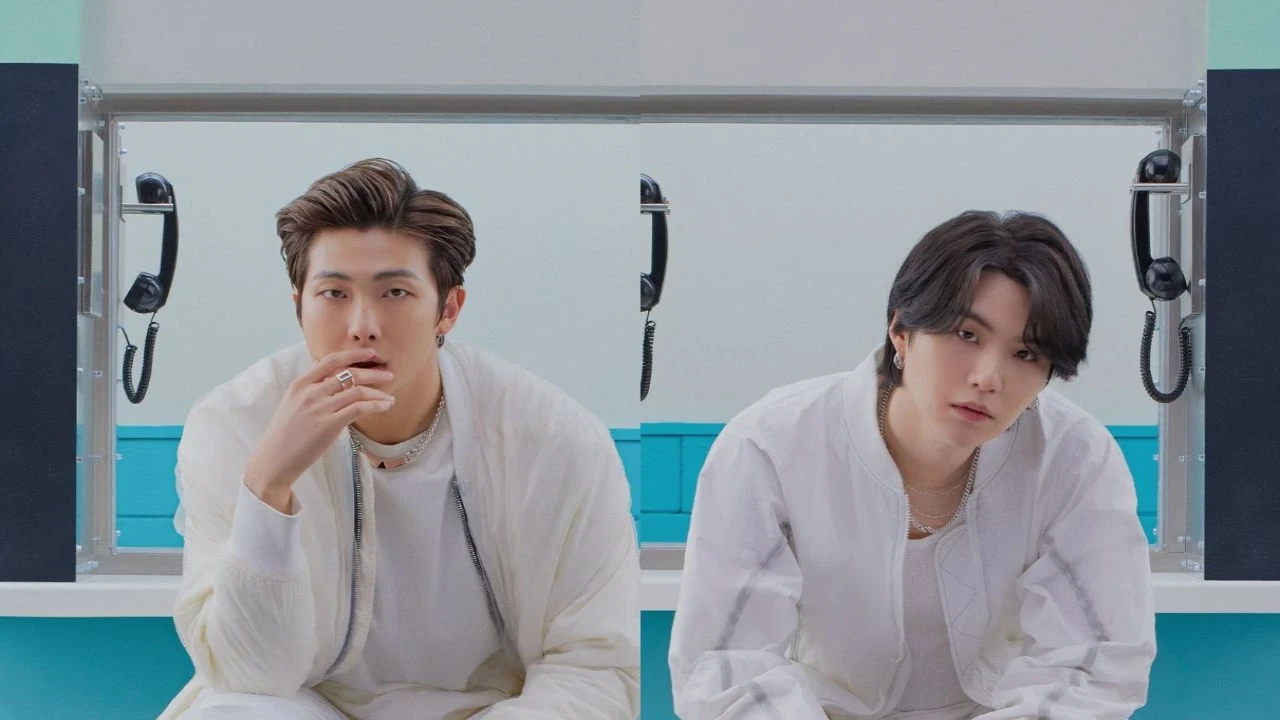 RM, SUGA: courtesy of BIGHIT MUSIC RM, SUGA: courtesy of BIGHIT MUSIC