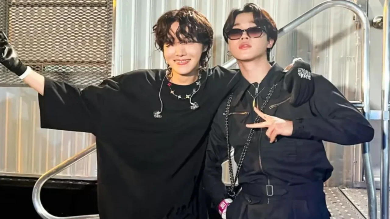 J-Hope, Jimin: courtesy of BTS' X J-Hope, Jimin: courtesy of BTS' X