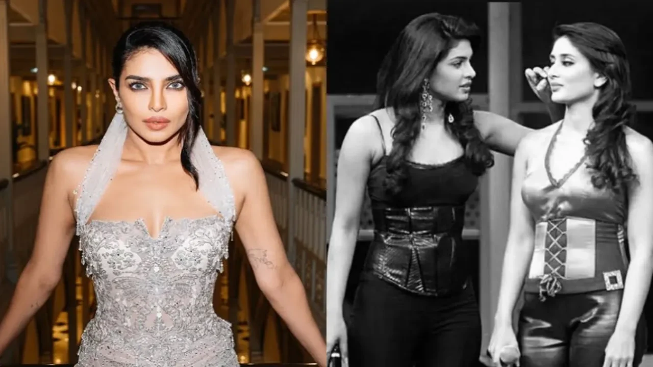 Kareena Kapoor wishes Priyanka Chopra on her birthday. Picture courtesy: Priyanka Chopra/Instagram, Kareena Kapoor/Instagram Kareena Kapoor says Priyanka Chopra was ‘meant for global domination', shares OLD photo on her 43rd birthday