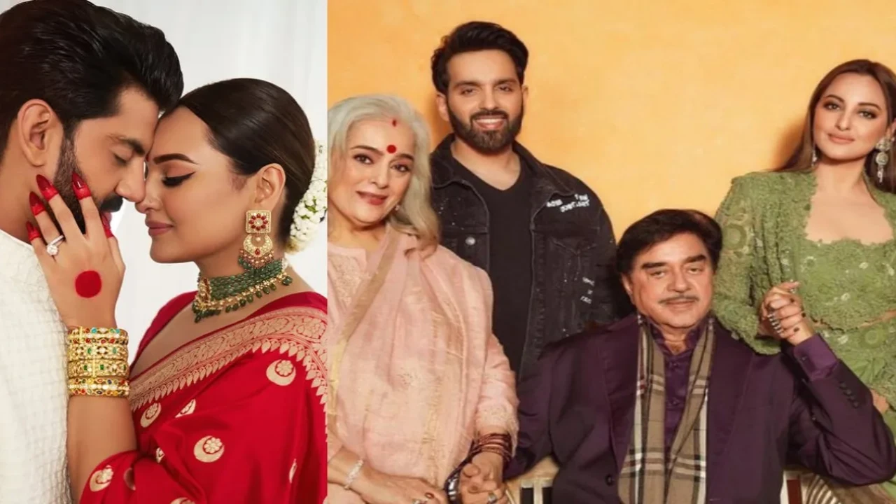 Sonakshi Sinha's brother Kussh breaks silence on family rift rumors after her marriage. Picture courtesy: Sonakshi Sinha, Shatrughan Sinha/Instagram Sonakshi Sinha's brother Kussh breaks silence on family rift rumors after her marriage: 'If someone wants...'