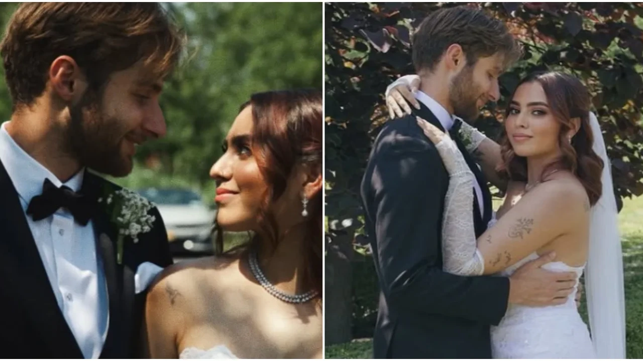 Anurag Kashyap's daughter Aaliyah Kashyap gets married again. Picture courtesy: Aaliyah Kashyap/Instagram Anurag Kashyap's daughter Aaliyah Kashyap gets married again, shares pics from her white wedding with Shane Gregoire