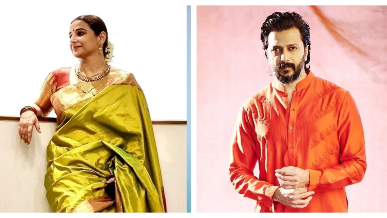 Credits: Vidya Balan, Riteish Deshmukh's Instagram