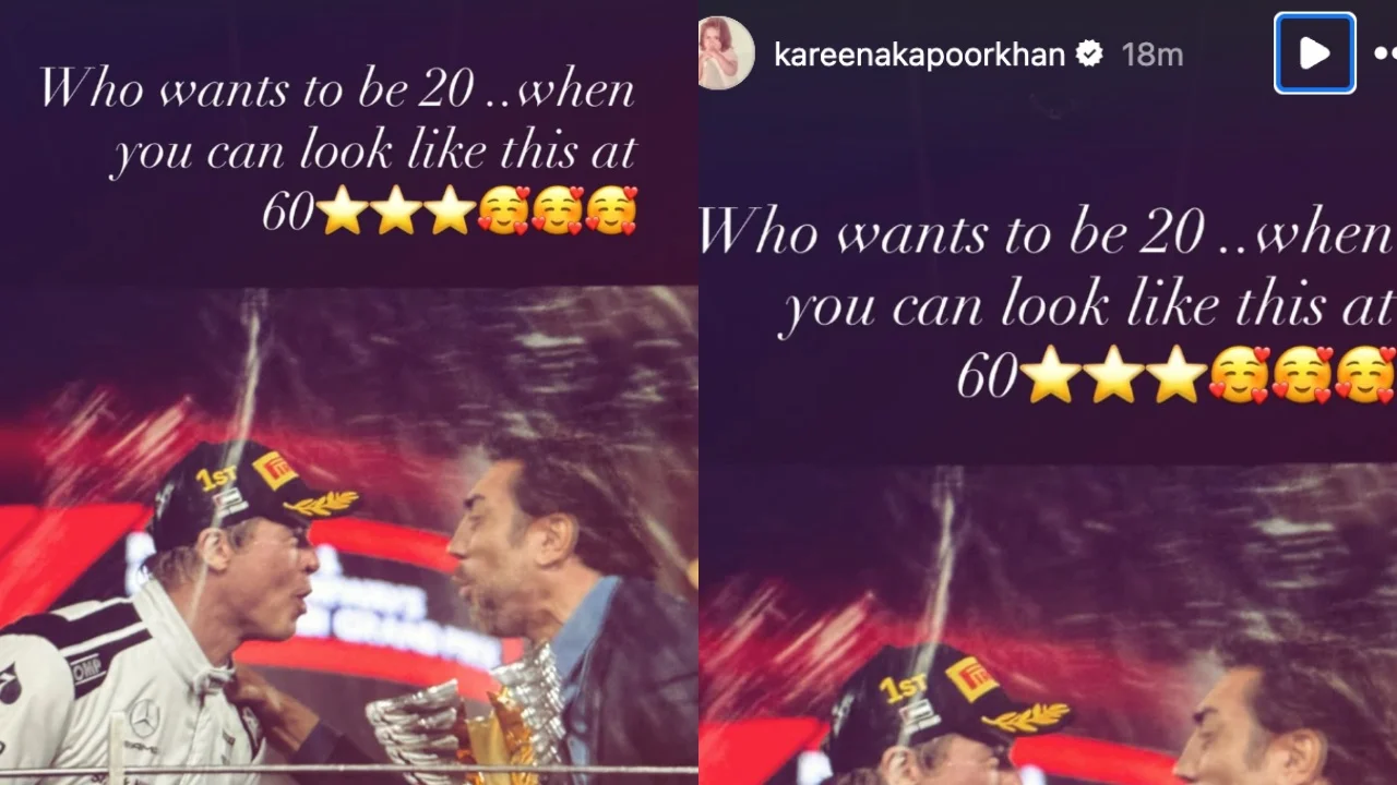 Kareena Kapoor is left lovestruck by Brad Pitt after watching F1 and we can totally relate (Picture credit: Kareena Kapoor Instagram)